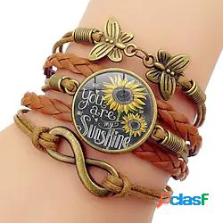Per donna Bracciali Artistico Strada Farfalla Bracciale /