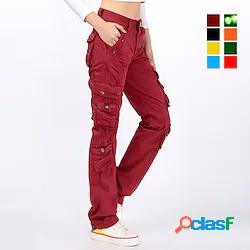 Per donna Pantaloni cargo Pantaloni tattici Ripstop