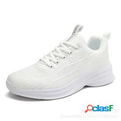 Per donna scarpe da ginnastica Scarpe bianche Piatto Punta