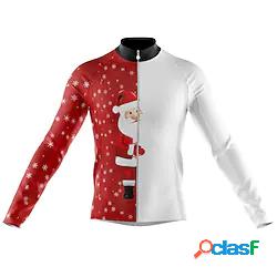 Per uomo Maglia da ciclismo Manica lunga Bicicletta