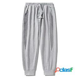 Per uomo Pantaloni da pista Pantaloni Athleisure Cotone