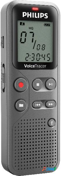 Philips DVT1110 Registratore vocale digitale Tempo di