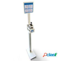 Piantana da terra porta dispenser da 500ml - max D 80mm -
