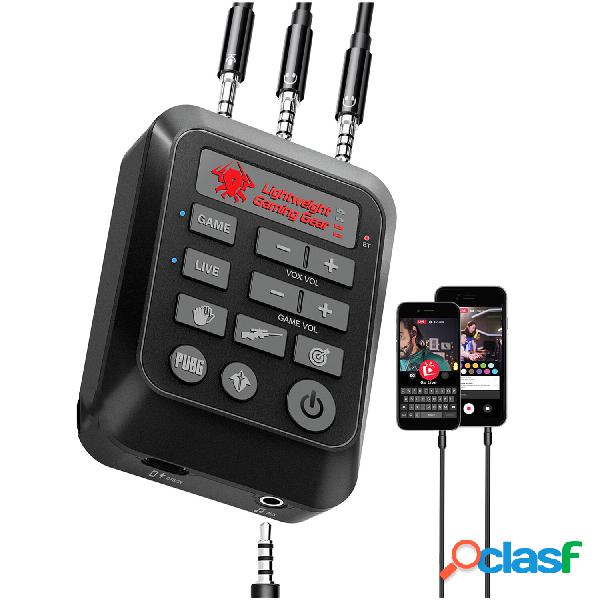 Plextone GS6 Game Live Dual Mode Mixer scheda audio
