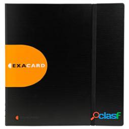 Portabiglietti da visita Exacard - 320 posti - 26,5x25 cm -
