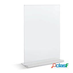 Portadepliant con base a T - A5 - 15x21 cm - Lebez (unit
