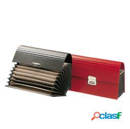 Portadocumenti a soffietto - 8 tasche - 33x23 cm - Fraschini