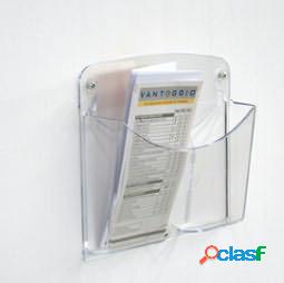 Portariviste da parete Ice - 2 tasche 1-3 A4 - Tecnostyl -