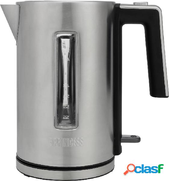 Princess 01.236046.01.001 Bollitore senza filo acciaio inox,