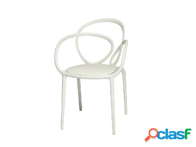 Qeeboo Loop Sedia con Cuscino - Set da 2
