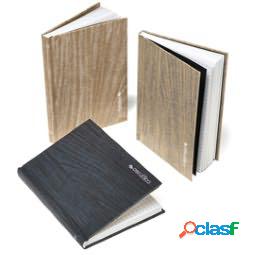 Quaderno editoriale Colorosa Wood - 13x18 cm - rig. 5mm -
