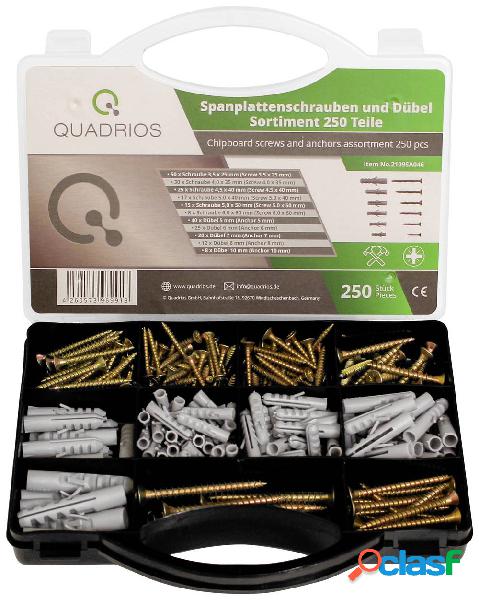 Quadrios 2109SA046 2109SA046 Assortimento di viti truciolari