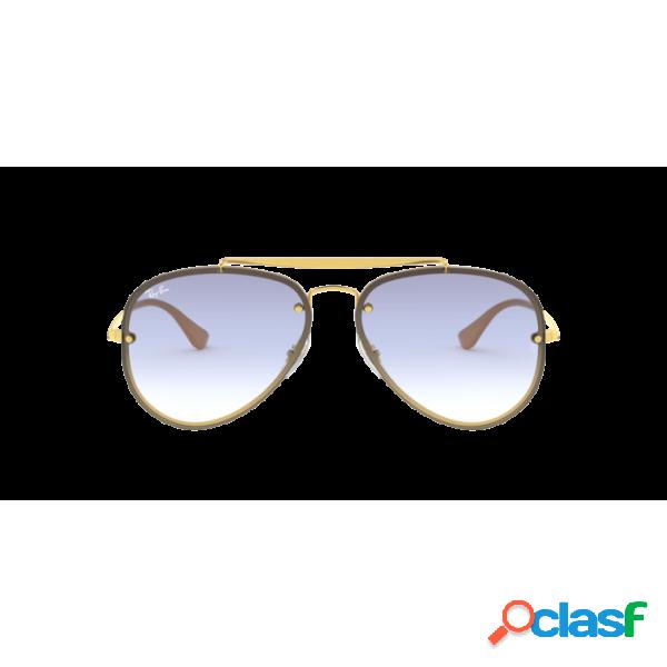 Rb3584n blaze aviator 001/19 oro chiaro gradiente azzurro