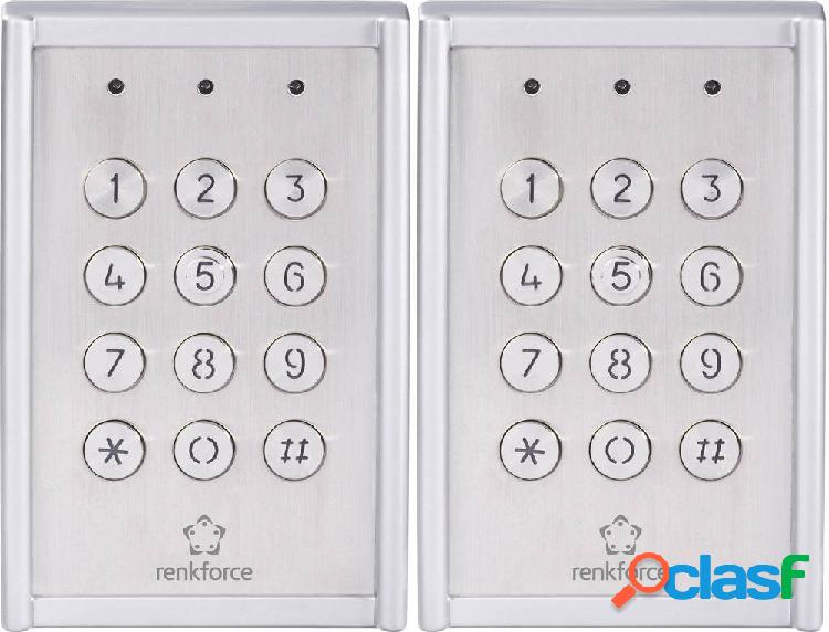 Renkforce Serratura con codice Da parete IP65 con tastiera