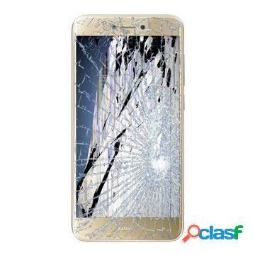 Riparazione LCD e Touch Screen Huawei P8 Lite (2017) - Oro