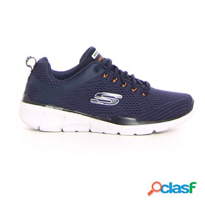SKECHERS Equalizer 3.0 sneaker - navy arancione