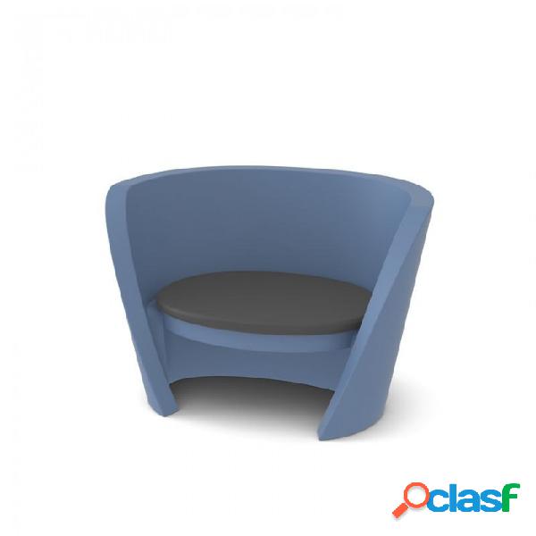 SLIDE - RAP CHAIR IN POLIETILENE ROTAZIONALE DISPONIBILE IN