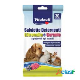 Salviette detergenti per pelo di animali (cani, gatti,