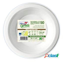 Scodelle biodegradabili - D 175 mm - Dopla Green - conf. 50