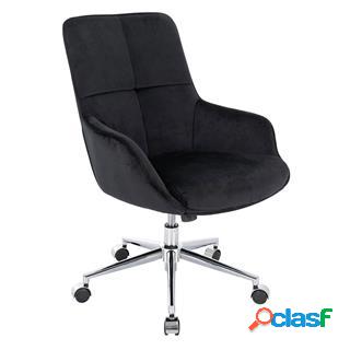 Sedia da ufficio NIGEL, Comoda Imbottitura, Braccioli