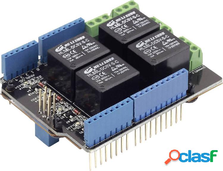 Seeed Studio Relay Shield v3.0 Shield Adatto per: Arduino