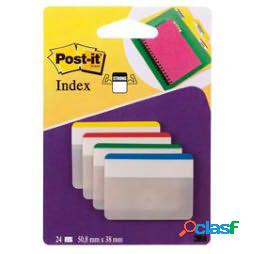Segnapagina Post it Index Strong - per archivio - 50,8x38 mm