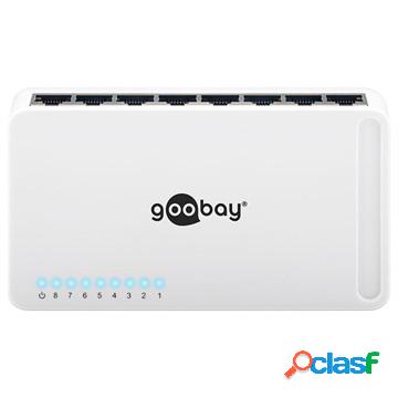 Switch Gigabit Ethernet Goobay a 8 porte - 10/100/1000 Mbps