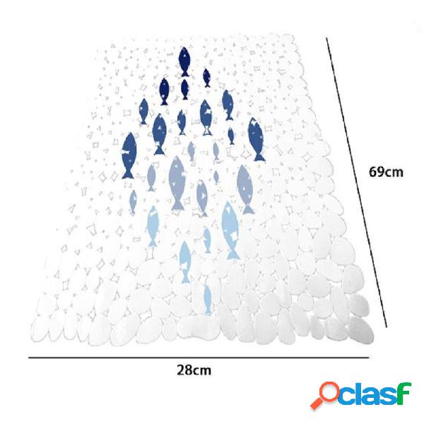 TAPPETO TAPPETINO VASCA BAGNO DOCCIA 28X69CM ANTISCIVOLO