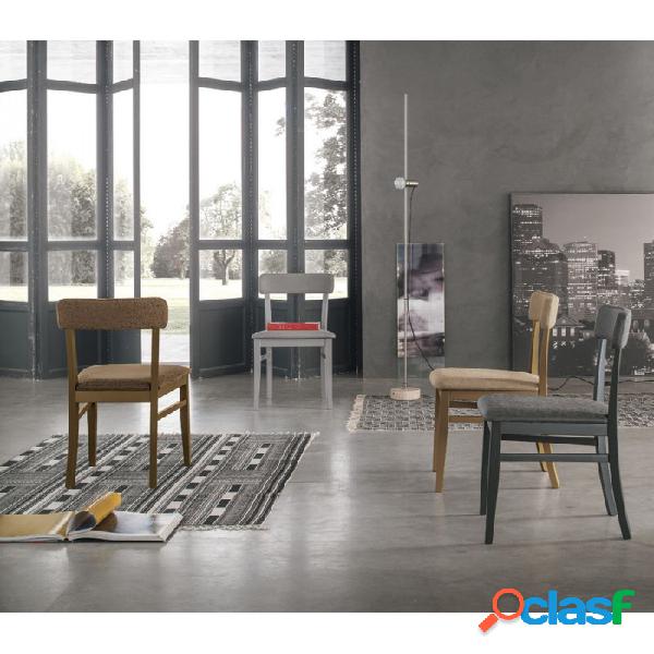 TARGET POINT - Sedia DOMINGO, 100% made in Italy. (2 Pezzi)