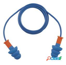 Tappi auricolari con cordino - rilevabili metal detector -