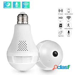 Telecamera IP 1MP 720P (1280720) Lampadina Wi-fi Accesso