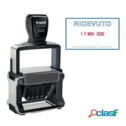 Timbro Professional 4.0 5460-L1 datario + RICEVUTO - 56x33