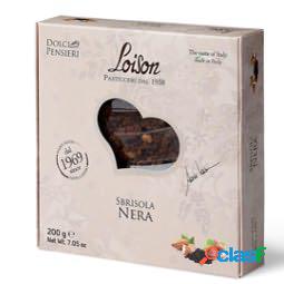 Torta Sbrisola nera - 200 gr - Loison (unit vendita 1 pz.)