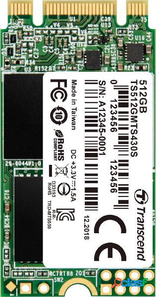 Transcend 430S 512 GB Memoria SSD interna SATA M.2 2242 M.2
