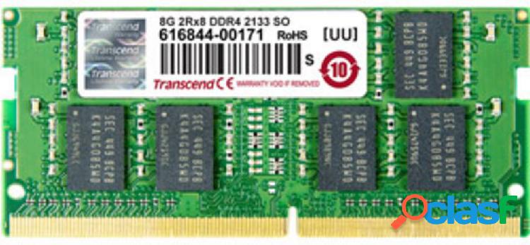 Transcend SODIMM DDR4 2133Mhz 16GB Non-E Modulo memoria