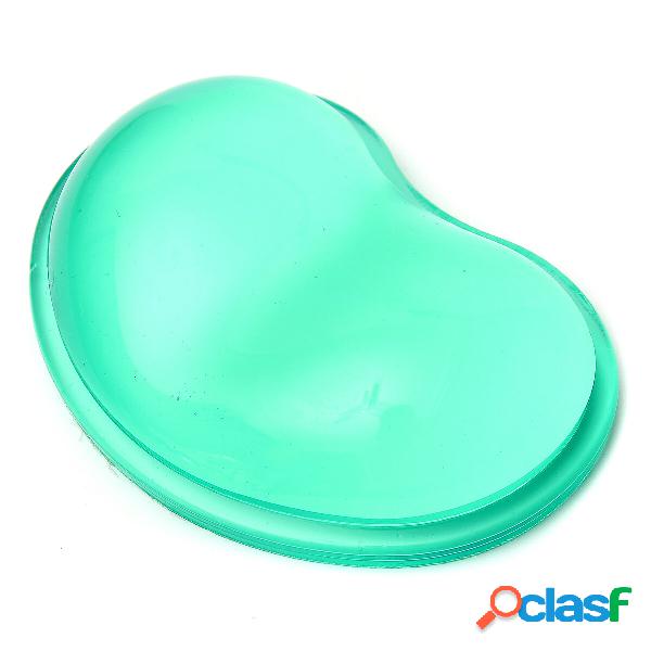 Trasparente Silicone Tappetino per mouse Gel Poggiapolsi