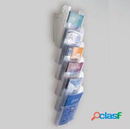 Vaschette portariviste da parete - Tecnostyl - set 6 tasche