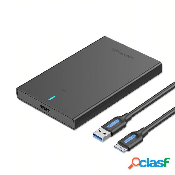Vention Custodia per HDD 2.5" SATA a USB 3.0 Adattatore per
