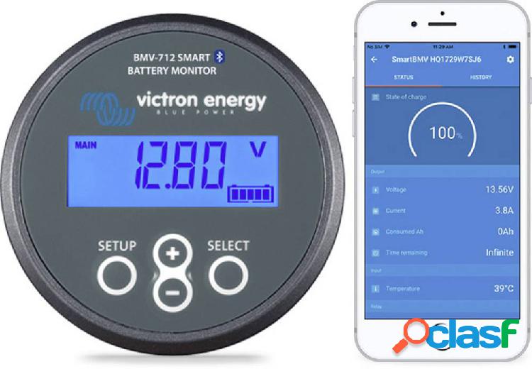 Victron Energy BMV-712 Smart BAM030712000R Monitoraggio per