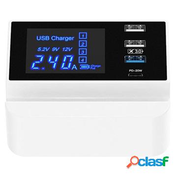Win How Solution Stazione di ricarica rapida YC-CDA26D - 3x