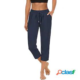 Womens Casual / Sporty Chino Multi Pocket Tactical Cargo