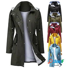 Womens Hoodie Jacket Hiking Jacket Waterproof Hiking Jacket