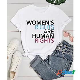 Women's T shirt Tee Vote Ruthless Pro Roe 1973 Feminist