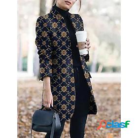 Womens Trench Coat Coat Long Asian Size Coat Green Black