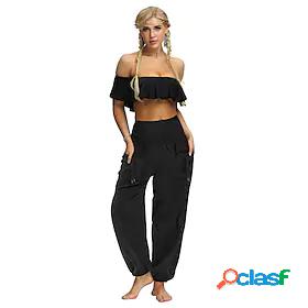 Womens Yoga Pants Quick Dry Harem Yoga Fitness Gym Workout