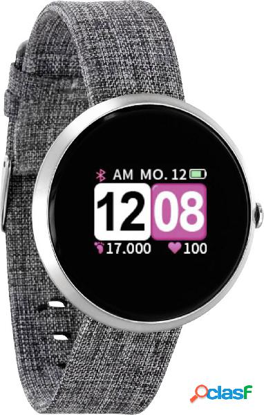 X-WATCH Siona Color Fit Smartwatch 25 mm Grigio