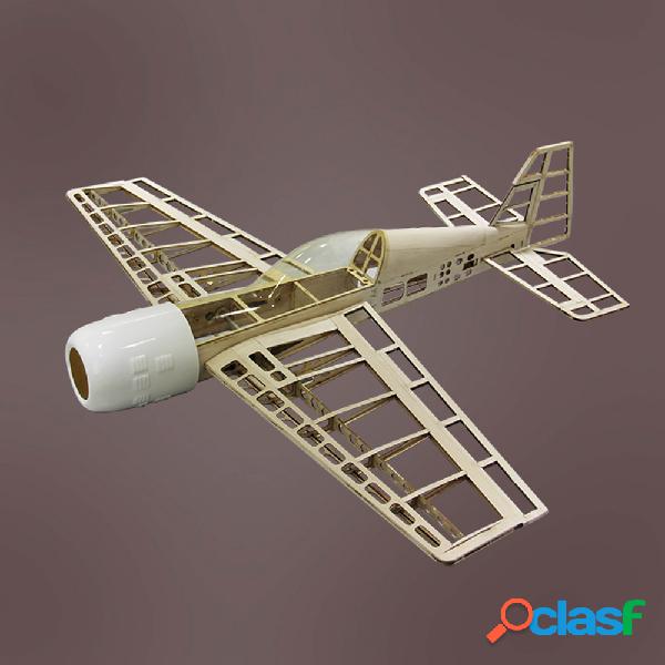 YAK54 15 Grado 1020mm Apertura Alare Legno di Balsa 3D