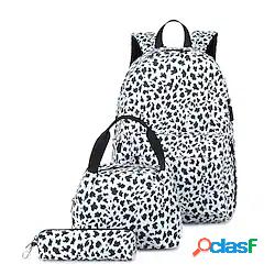 Zaino per la scuola Bookbag Leopardo per Studente Maschio