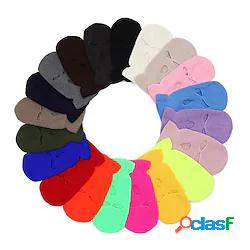 autunno e inverno maschera da sci a tre fori cappello
