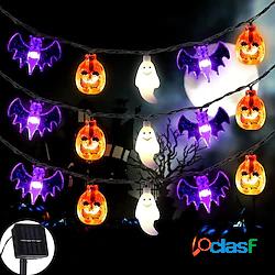 luci solari della stringa di halloween 6,5 m 30 led